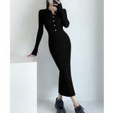 ポロニットワンピース 半袖 ロングワンピ | SUNSHINE CLOSET | 詳細画像6 