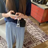プリーツワイドパンツ2枚セット冷感タッチ | ANGELCLOSET | 詳細画像12