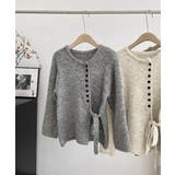 サイドリボンニットトップスボタンデザイン | SUNSHINE CLOSET | 詳細画像13 