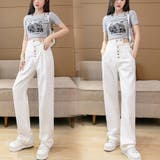 ワンショルダー サロペットデニムパンツ | SUNSHINE CLOSET | 詳細画像10
