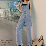 サロペット レディース デニムパンツ | SUNSHINE CLOSET | 詳細画像4 