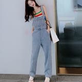 サロペット レディース デニムパンツ | SUNSHINE CLOSET | 詳細画像6 