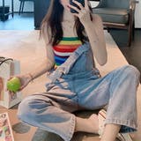 サロペット レディース デニムパンツ | SUNSHINE CLOSET | 詳細画像8 