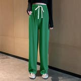 ドロスト ワイドパンツ リブ レディース | SUNSHINE CLOSET | 詳細画像12