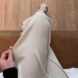 ドロスト ワイドパンツ リブ レディース | SUNSHINE CLOSET | 詳細画像5