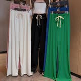 ドロスト ワイドパンツ リブ レディース | SUNSHINE CLOSET | 詳細画像6