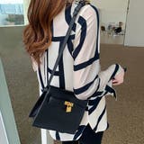 幾何学模様ブラウスレディースVネック長袖 | SUNSHINE CLOSET | 詳細画像8