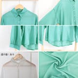 シアーシャツ 薄手シースルー羽織り 韓国 | SUNSHINE CLOSET | 詳細画像4 