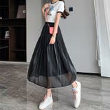 フレアスカート キャザー ロングスカート | SUNSHINE CLOSET | 詳細画像5