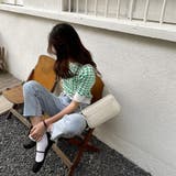 千鳥柄 千鳥格子 サマーニット 半袖 | ANGELCLOSET | 詳細画像12