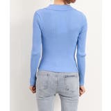 リブニットトップスレディースジップアップ | SUNSHINE CLOSET | 詳細画像21 