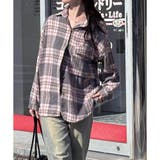 チェック柄シャツ 起毛シャツブラウス韓国 | ANGELCLOSET | 詳細画像19