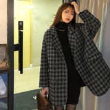 千鳥格子柄 ジャケット 中綿コート 秋冬 | SUNSHINE CLOSET | 詳細画像9