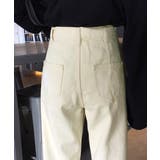 ハイウエストデニムパンツ ウエストボタン | SUNSHINE CLOSET | 詳細画像18 