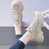 ダッドスニーカー レディース 韓国風厚底 | SUNSHINE CLOSET | 詳細画像11