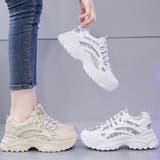 ダッドスニーカー レディース 韓国風厚底 | SUNSHINE CLOSET | 詳細画像15