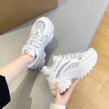 ダッドスニーカー レディース 韓国風厚底 | SUNSHINE CLOSET | 詳細画像5