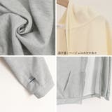 ジップアップパーカーレディーススウェット | SUNSHINE CLOSET | 詳細画像4 