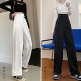 ストレートワイドパンツ レディース 韓国 | SUNSHINE CLOSET | 詳細画像2 