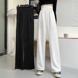 ストレートワイドパンツ レディース 韓国 | SUNSHINE CLOSET | 詳細画像8 