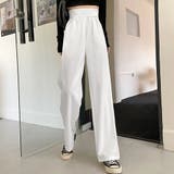 ストレートワイドパンツ レディース 韓国 | SUNSHINE CLOSET | 詳細画像9 