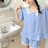 部屋着 上下セット 半袖パジャマ 春夏秋 | SUNSHINE CLOSET | 詳細画像10