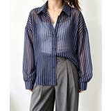 レディース UV対策冷房対策長袖シャツ透け感 夏服ブラウス | SUNSHINE CLOSET | 詳細画像12 