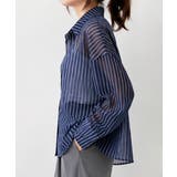 レディース UV対策冷房対策長袖シャツ透け感 夏服ブラウス | SUNSHINE CLOSET | 詳細画像16 