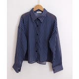 レディース UV対策冷房対策長袖シャツ透け感 夏服ブラウス | SUNSHINE CLOSET | 詳細画像23 