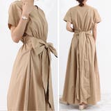 マキシワンピース フレンチ袖ロングワンピ | SUNSHINE CLOSET | 詳細画像6