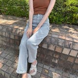 デニムワイドパンツハイウエストレディース | ANGELCLOSET | 詳細画像24