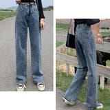 ストレートデニムパンツ レディース 美脚 | SUNSHINE CLOSET | 詳細画像8