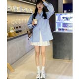 ダブルジップシャツ シャツカーディガン白 | SUNSHINE CLOSET | 詳細画像13