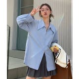 ダブルジップシャツ シャツカーディガン白 | SUNSHINE CLOSET | 詳細画像9