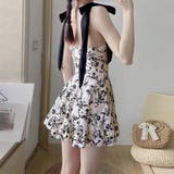 レディースワンピース水着 体型カバー花柄 | SUNSHINE CLOSET | 詳細画像10