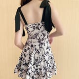 レディースワンピース水着 体型カバー花柄 | SUNSHINE CLOSET | 詳細画像5