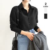 シフォンブラウス 長袖 レディース | ANGELCLOSET | 詳細画像1