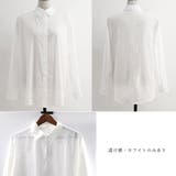 シフォンブラウス 長袖 レディース | ANGELCLOSET | 詳細画像3