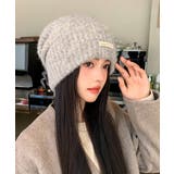 ニット帽 レディース くしゅくしゅ帽小顔 | SUNSHINE CLOSET | 詳細画像6 