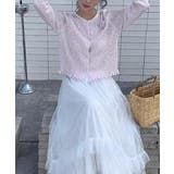 サマーニットカーディガン 花モチーフ付き | SUNSHINE CLOSET | 詳細画像13 