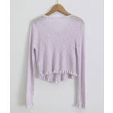 サマーニットカーディガン 花モチーフ付き | SUNSHINE CLOSET | 詳細画像37 