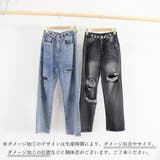 ダメージジーンズ レディースデニムパンツ | ANGELCLOSET | 詳細画像16
