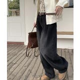 タックワイドデニムパンツレディース韓国風 | SUNSHINE CLOSET | 詳細画像13 