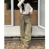 タックワイドデニムパンツレディース韓国風 | SUNSHINE CLOSET | 詳細画像15 