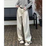 タックワイドデニムパンツレディース韓国風 | SUNSHINE CLOSET | 詳細画像19 