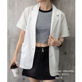 薄手ジャケットオフィスカジュアル 涼しいサマージャケット洗えるスーツ きれいめト… | SUNSHINE CLOSET | 詳細画像31 