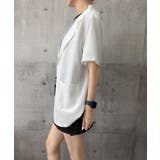 薄手ジャケットオフィスカジュアル 涼しいサマージャケット洗えるスーツ きれいめト… | SUNSHINE CLOSET | 詳細画像32 