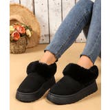 アンクルムートンブーツ厚底ファーシューズ | SUNSHINE CLOSET | 詳細画像10 
