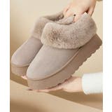 アンクルムートンブーツ厚底ファーシューズ | SUNSHINE CLOSET | 詳細画像13 
