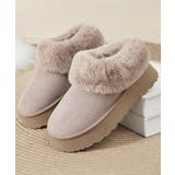 アンクルムートンブーツ厚底ファーシューズ | SUNSHINE CLOSET | 詳細画像14 